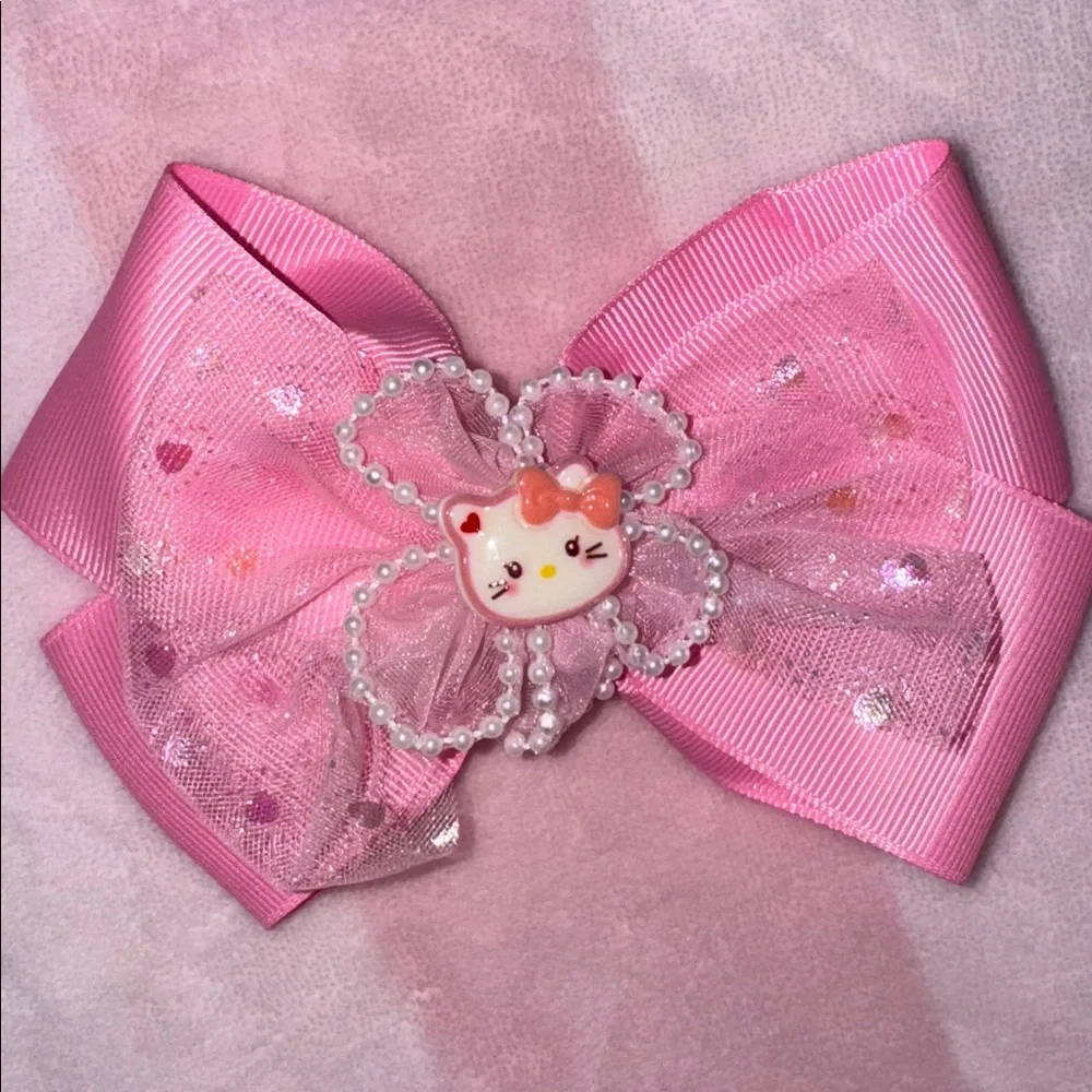 Bundle set of‎ Sanrio set Handmade Hair Bows